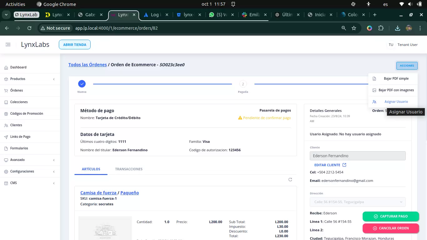 Zapatos hombre negros